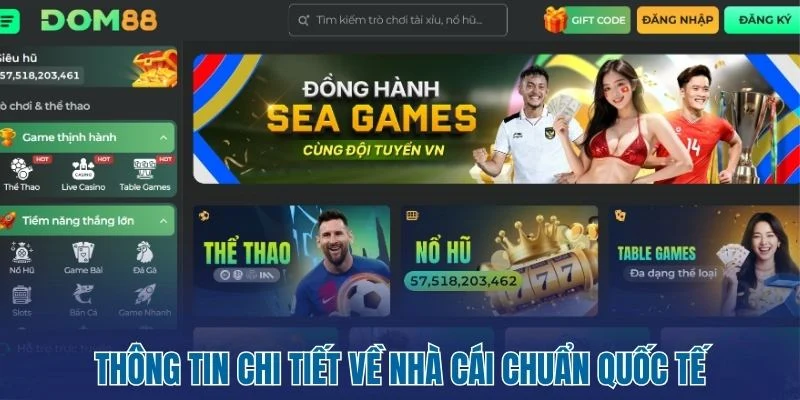 Thông tin chi tiết về nhà cái chuẩn quốc tế