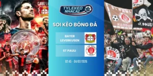 ty le keo bayer leverkusen vs st pauli